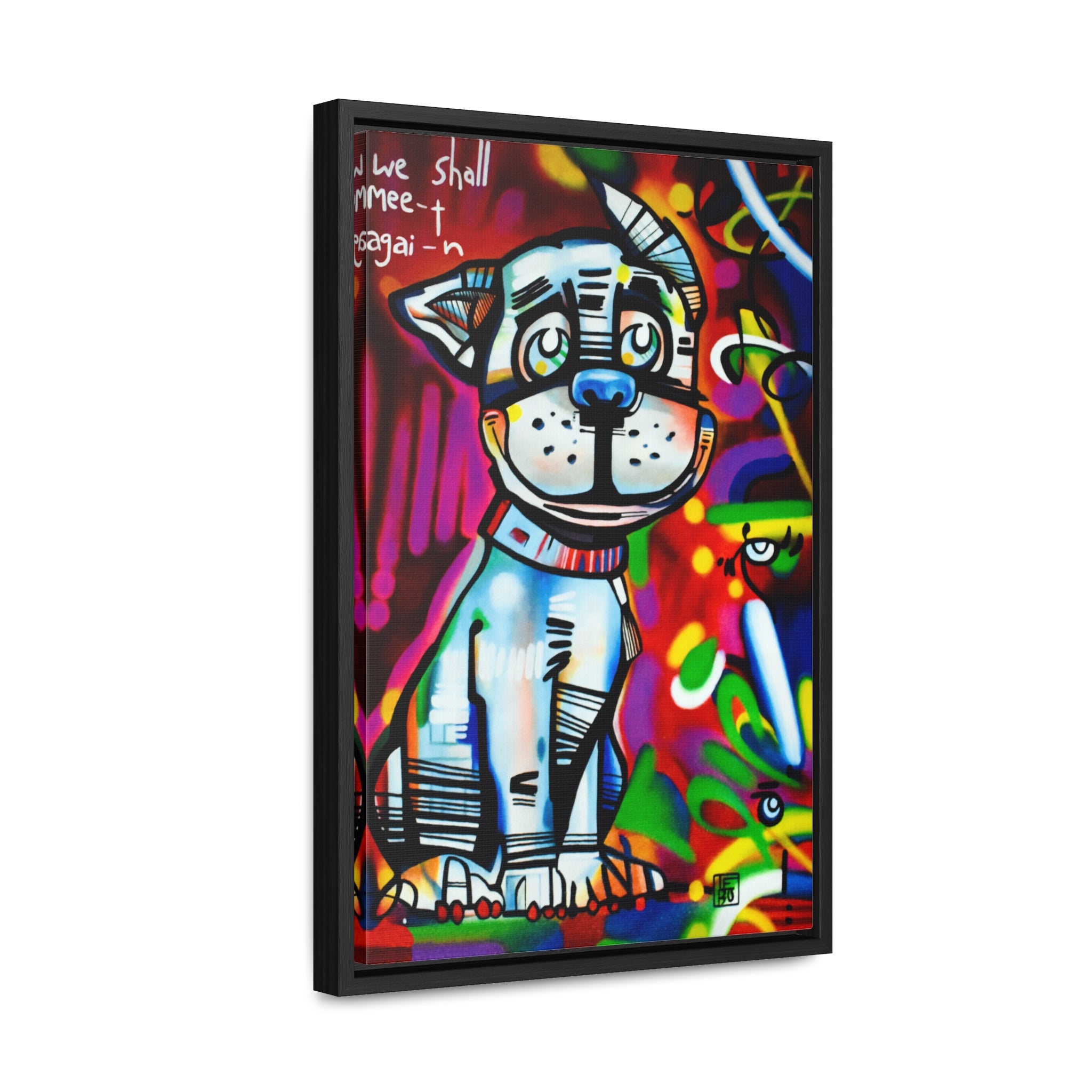 We Shall Meet Again - Lebo Framed Premium Gallery Wrapped Canvas